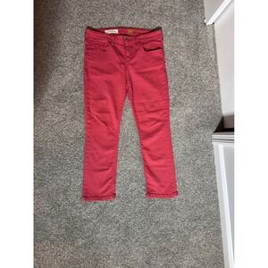 Anthropologie Pilcro and the Letterpress Preppy Slim Straight Leg Jeans Size 29